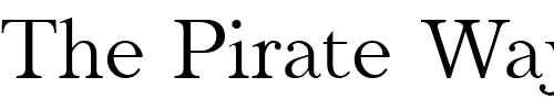 Font : JasperSqueeze Custom Text : The Pirate Way Test your own text here Click to download or to view this font on a tshirt that can be custom printed in Bali
