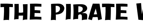 Font : Java-Kick-BTN Custom Text : The Pirate Way Test your own text here Click to download or to view this font on a tshirt that can be custom printed in Bali