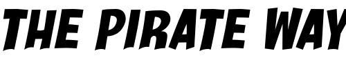 Font : Java-Kick-BTN-Cond-BoldOblique Custom Text : The Pirate Way Test your own text here Click to download or to view this font on a tshirt that can be custom printed in Bali
