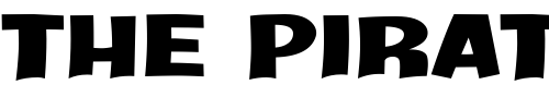 Font : Java-Kick-BTN-Ext-Bold Custom Text : The Pirate Way Test your own text here Click to download or to view this font on a tshirt that can be custom printed in Bali