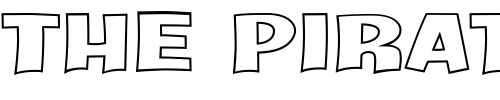 Font : Java-Kick-BTN-Ext-Out Custom Text : The Pirate Way Test your own text here Click to download or to view this font on a tshirt that can be custom printed in Bali