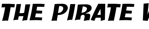 Font : Java-Kick-BTN-Oblique Custom Text : The Pirate Way Test your own text here Click to download or to view this font on a tshirt that can be custom printed in Bali