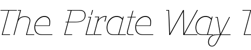 Font : JavelinLight Custom Text : The Pirate Way Test your own text here Click to download or to view this font on a tshirt that can be custom printed in Bali