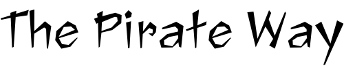 Font : Jawbreaker Custom Text : The Pirate Way Test your own text here Click to download or to view this font on a tshirt that can be custom printed in Bali