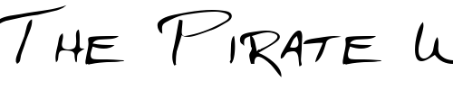 Font : Jdrfont-Regular Custom Text : The Pirate Way Test your own text here Click to download or to view this font on a tshirt that can be custom printed in Bali