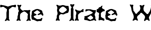 Font : Jekyll--BRK Custom Text : The Pirate Way Test your own text here Click to download or to view this font on a tshirt that can be custom printed in Bali