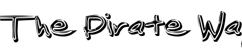 Font : Jenkins-Ganked Custom Text : The Pirate Way Test your own text here Click to download or to view this font on a tshirt that can be custom printed in Bali