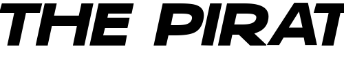 Font : Jera-Sans-Heavy-Italic-JL Custom Text : The Pirate Way Test your own text here Click to download or to view this font on a tshirt that can be custom printed in Bali