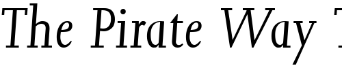 Font : JessicaBecker-Light-Italic Custom Text : The Pirate Way Test your own text here Click to download or to view this font on a tshirt that can be custom printed in Bali