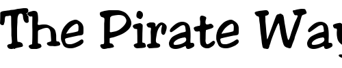 Font : Jester-Regular Custom Text : The Pirate Way Test your own text here Click to download or to view this font on a tshirt that can be custom printed in Bali
