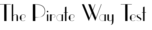 Font : JetSetSSK Custom Text : The Pirate Way Test your own text here Click to download or to view this font on a tshirt that can be custom printed in Bali