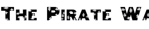 Font : Jigsaw-Trouserdrop Custom Text : The Pirate Way Test your own text here Click to download or to view this font on a tshirt that can be custom printed in Bali
