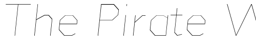 Font : Jillican-UltraLight-Italic Custom Text : The Pirate Way Test your own text here Click to download or to view this font on a tshirt that can be custom printed in Bali