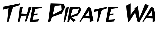 Font : Jitter-Expanded-Italic Custom Text : The Pirate Way Test your own text here Click to download or to view this font on a tshirt that can be custom printed in Bali