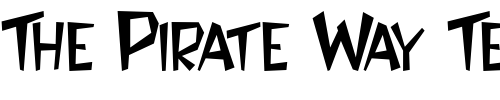 Font : Jitter-Normal Custom Text : The Pirate Way Test your own text here Click to download or to view this font on a tshirt that can be custom printed in Bali