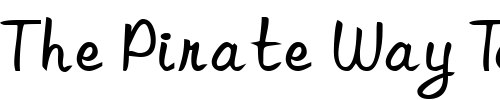 Font : JitterScriptSSK-Bold Custom Text : The Pirate Way Test your own text here Click to download or to view this font on a tshirt that can be custom printed in Bali