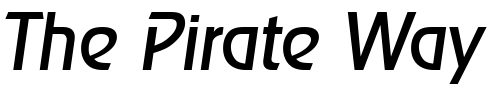 Font : JoeBecker-Italic Custom Text : The Pirate Way Test your own text here Click to download or to view this font on a tshirt that can be custom printed in Bali