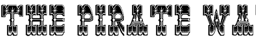 Font : JoeClement Custom Text : The Pirate Way Test your own text here Click to download or to view this font on a tshirt that can be custom printed in Bali