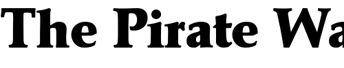 Font : JoelBecker-Heavy Custom Text : The Pirate Way Test your own text here Click to download or to view this font on a tshirt that can be custom printed in Bali