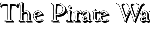 Font : JohnBeckerShadow-Light-Regular Custom Text : The Pirate Way Test your own text here Click to download or to view this font on a tshirt that can be custom printed in Bali