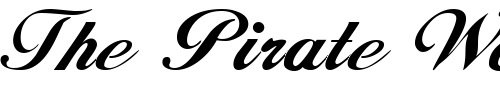 Font : JohnHancock-Regular Custom Text : The Pirate Way Test your own text here Click to download or to view this font on a tshirt that can be custom printed in Bali