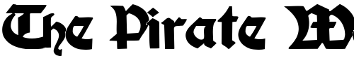 Font : JohnsonText103-Regular Custom Text : The Pirate Way Test your own text here Click to download or to view this font on a tshirt that can be custom printed in Bali