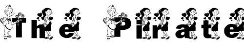 Font : KATZVAL5_KG Custom Text : The Pirate Way Test your own text here Click to download or to view this font on a tshirt that can be custom printed in Bali