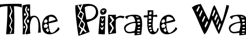 Font : KF-Ziggle Custom Text : The Pirate Way Test your own text here Click to download or to view this font on a tshirt that can be custom printed in Bali