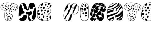Font : KF-Zoo Custom Text : The Pirate Way Test your own text here Click to download or to view this font on a tshirt that can be custom printed in Bali