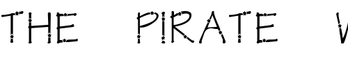 Font : KR-Star-Letters Custom Text : The Pirate Way Test your own text here Click to download or to view this font on a tshirt that can be custom printed in Bali