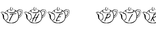 Font : KR-Tea-Time Custom Text : The Pirate Way Test your own text here Click to download or to view this font on a tshirt that can be custom printed in Bali