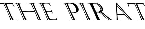 Font : Kastellar-Leftie Custom Text : The Pirate Way Test your own text here Click to download or to view this font on a tshirt that can be custom printed in Bali