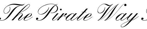 Font : Kastler-Italic Custom Text : The Pirate Way Test your own text here Click to download or to view this font on a tshirt that can be custom printed in Bali