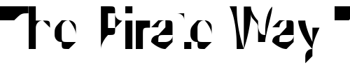 Font : Kattakodd Custom Text : The Pirate Way Test your own text here Click to download or to view this font on a tshirt that can be custom printed in Bali