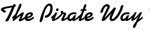 Font : Kaufmann-Bold-BT Custom Text : The Pirate Way Test your own text here Click to download or to view this font on a tshirt that can be custom printed in Bali