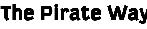 Font : Kautiva-Black Custom Text : The Pirate Way Test your own text here Click to download or to view this font on a tshirt that can be custom printed in Bali