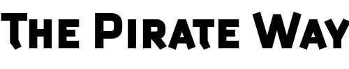 Font : Kautiva-Caps-Black Custom Text : The Pirate Way Test your own text here Click to download or to view this font on a tshirt that can be custom printed in Bali