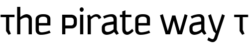 Font : Kautiva-Uni Custom Text : The Pirate Way Test your own text here Click to download or to view this font on a tshirt that can be custom printed in Bali