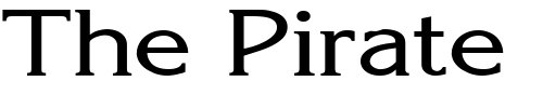 Font : Keira-Wide-Normal Custom Text : The Pirate Way Test your own text here Click to download or to view this font on a tshirt that can be custom printed in Bali