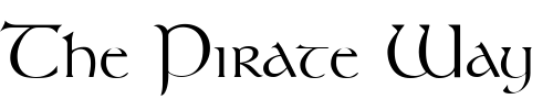 Font : KellsFLF Custom Text : The Pirate Way Test your own text here Click to download or to view this font on a tshirt that can be custom printed in Bali
