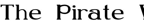 Font : Ken-Wd Custom Text : The Pirate Way Test your own text here Click to download or to view this font on a tshirt that can be custom printed in Bali
