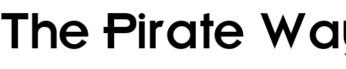 Font : KernelAlternateSSK-Regular Custom Text : The Pirate Way Test your own text here Click to download or to view this font on a tshirt that can be custom printed in Bali