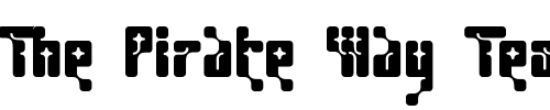 Font : Kernfusion Custom Text : The Pirate Way Test your own text here Click to download or to view this font on a tshirt that can be custom printed in Bali