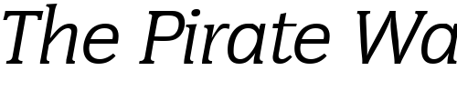 Font : KevinBecker-Italic Custom Text : The Pirate Way Test your own text here Click to download or to view this font on a tshirt that can be custom printed in Bali