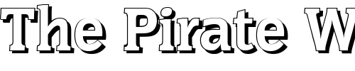 Font : KevinBeckerShadow-ExtraBold-Regular Custom Text : The Pirate Way Test your own text here Click to download or to view this font on a tshirt that can be custom printed in Bali
