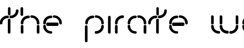 Font : Kevlr-Suit Custom Text : The Pirate Way Test your own text here Click to download or to view this font on a tshirt that can be custom printed in Bali