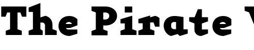 Font : Key-BoldLiningNumbers Custom Text : The Pirate Way Test your own text here Click to download or to view this font on a tshirt that can be custom printed in Bali