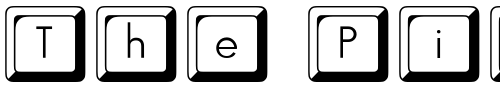 Font : KeyCapsFLF Custom Text : The Pirate Way Test your own text here Click to download or to view this font on a tshirt that can be custom printed in Bali