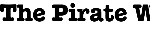Font : Keyboard-Alternate-SSi-Bold-Alternate Custom Text : The Pirate Way Test your own text here Click to download or to view this font on a tshirt that can be custom printed in Bali