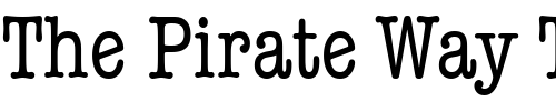 Font : Keyboard-CondensedAlt-SSi-Condensed-Alternate Custom Text : The Pirate Way Test your own text here Click to download or to view this font on a tshirt that can be custom printed in Bali